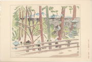 Chōmei-ji from the Picture Album of the Thirty-Three Pilgrimage Places of the Western Provinces